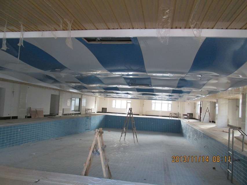 吉林廣澤紫晶城游泳池水處理設備安裝工程